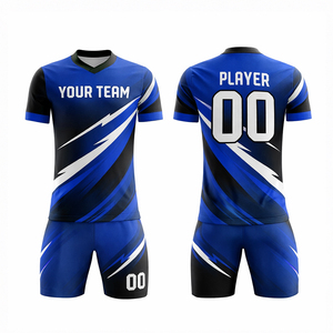 Customized Men's Winter Sports Wear Set Latest Design <b>Top</b> Automated Cutting Jersey 100% Polyester Anti-Bacterial Fabric Custom - Product Image 4