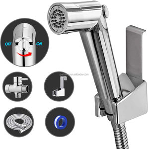 High Quality Hot Sale Chrome <strong>Bidet</strong> <strong>Sprayer</strong> Toilet Jet Spray Shattaf Hand Held <strong>Bidet</strong> Spray with Shut off - Product Image 3