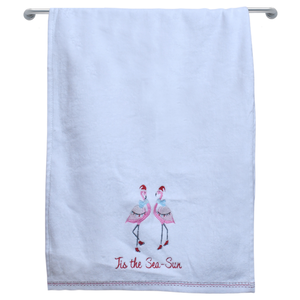 Serviette de cuisine brodée la plus vendue, luxe pour hôtels et maisons, 100% coton, faibles MOQ disponibles pour la distribution mondiale - Product Image 1