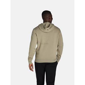 Sweat à capuche zippé en polaire épais avec logo personnalisé, pour homme, hiver, en coton lourd, veste à capuche vierge, prix de gros - Product Image 1