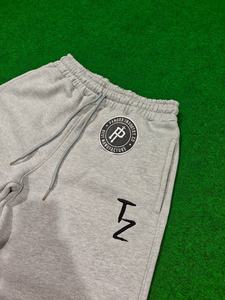 Pantalones Deportivos Unisex Premium 2026, Color Gris Haider, Tejido Grueso 100% Algodón, con Puños y Logotipo Bordado, para Hombre - Product Image 4