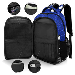 Sac à dos personnalisé pour le sport et le cheerleading, avec fermeture éclair et motif imprimé, sac multi-usages pour le rangement des chaussures de football, du basketball et autres équipements sportifs pour les jeunes. - Product Image 5