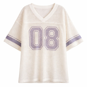 Maillot de football américain vintage rétro personnalisé de qualité supérieure, maillot de football, t-shirt pour hommes, femmes, enfants, style streetwear, maillot en mesh - Product Image 6