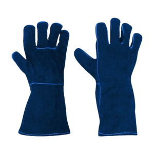 Guantes de Soldadura de Cuero Vacuno de Primera Calidad, Duraderos, Resistentes al Fuego, a la Abrasión y al Calor, para Seguridad - Product Image 4