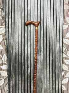Canne de marche artisanale Orion de haute qualité en corne sculptée à la main, écologique, style traditionnel, pour seniors et adultes, utilisation en extérieur, idéale pour offrir - Product Image 5