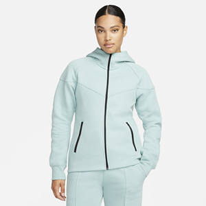 Ensemble deux pièces de survêtement zippé oversize personnalisé pour femme en molleton technique de coton confortable, collection 2026 - Product Image 2