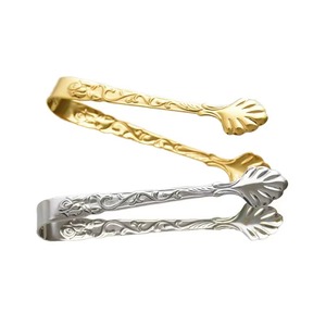 Copper Ice <b>Tongs</b> Minimalist Bar Tool Reusable Cocktail <b>Serving</b> Accessory Metal <b>Tongs</b> for Drinkware - Product Image 4