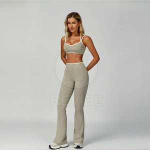 Ensemble 2 pièces décontracté pour femme, col sans col, coupe ample, toucher doux, couleur unie, écologique, pour le quotidien - Product Image 3