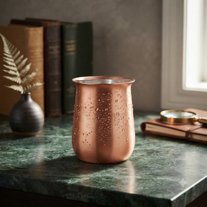 Pure <b>Copper</b> Moscow Mule Mug Handmade <b>Copper</b> Drinking Cup Ayurvedic Water Tumbler for Home Bar Kitchen Hotel Restaurant OEM ODM - Product Image 3