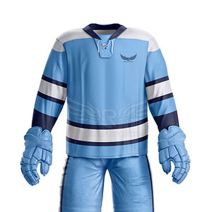 Uniforme de hockey sur glace de haute qualité, très vendu, en polyester respirant, vêtements de sport personnalisables - Product Image 5