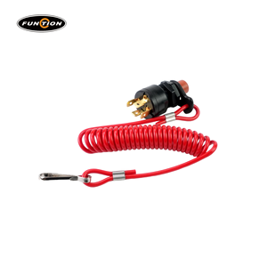 Producto de alta calidad: Interruptor de seguridad para embarcaciones FE-B1901 con cordón, adecuado para el mantenimiento del sistema eléctrico de embarcaciones. - Product Image 1