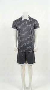 Custom 100% Polyester Quick Dry Soccer Uniform Set with Sublimated Print for Team Training and Matches - Product Image 2