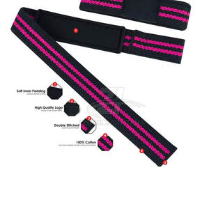 Correas de Levantamiento con Logotipo Personalizado, Venta Directa de Fábrica, Correas Elásticas para Gimnasio, Fisicoculturismo y Levantamiento de Pesas - Product Image 3