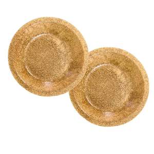 Platos Redondos Ecológicos de 7 Pulgadas, Hechos con Salvado de Arroz y Vetiver, Compostables, Biodegradables, Vajilla Natural de la India para Exportación - Product Image 5