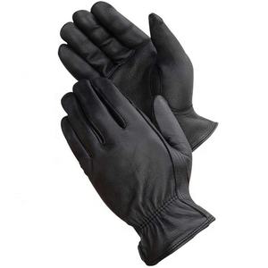 Gants de conduite d'hiver unisexes en cuir de qualité supérieure, légers, coupe-vent, modèle à doigts complets 120, fabriqués au Pakistan par GEO BROTHERS - Product Image 3