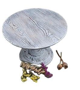 Soporte de pastel de madera con base natural disponible en diferentes colores Soporte de pastel de madera para servir en fiesta en casa - Product Image 6