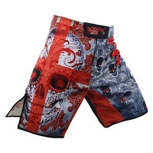 Shorts MMA Unisexe Personnalisés OEM, Muay Thai, Arts Martiaux, Sublimation, Polyester, Séchage Rapide, Anti-irritation, Vente en Gros, Usine OEM - Product Image 1