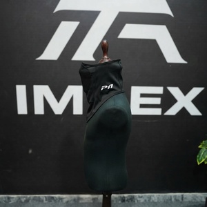 Cagoule noire intégrale respirante et imperméable, style sport, usage quotidien, extérieur, unisexe adulte 56-58cm - Product Image 2