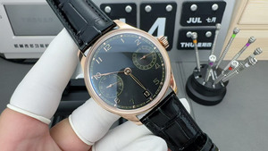 Reloj de Hombre Mecánico Automático, Clásico y Retro de Lujo, con Bisel en Oro Rosa, Esfera Negra, para Banquetes de Negocios, Citas Casuales - Product Image 2