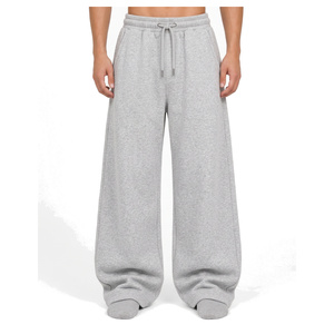 Pantalon de survêtement oversize en molleton brossé, coupe ample, taille élastique, pour marques de vêtements décontractés - Vente en gros - Product Image 4
