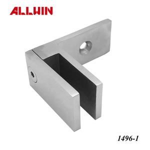 Solid Brass Swivel Glass Clamp Hinge Connector for Folding Doors <b>Hardware</b> - Product Image 3