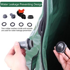 Serbatoio Pieghevole Verde da 132 Galloni per Raccolta Acqua Piovana, Accessori da Giardino - Product Image 4