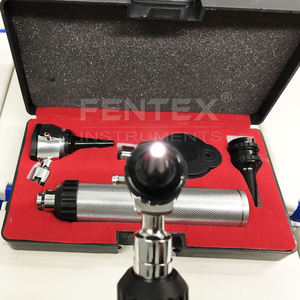 ชุดเครื่องมือตรวจหู คอ จมูก FENTEX แบบแมนนวล พร้อมไฟ LED  วัสดุสแตนเลส สำหรับการวินิจฉัยทางการแพทย์และสัตวแพทย์ - Product Image 5
