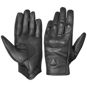 Guantes de Motocicleta de Cuero Premium con Pantalla Táctil, Antideslizantes, Transpirables, con Forro de Felpa Suave, Deportivos, para Hombre y Mujer, Uso en Exteriores, Color Negro - Product Image 5