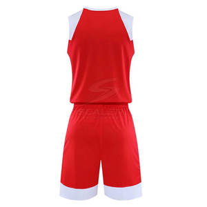 Uniforme de basket-ball en tissu 100% polyester, léger et respirant, idéal pour les mouvements rapides et les matchs intenses - Product Image 2