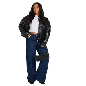 เสื้อแจ็คเก็ตหนังถักคุณภาพสูงสำหรับผู้หญิง ระบายอากาศได้ดี เหมาะสำหรับฤดูหนาว พร้อมโลโก้สั่งทำพิเศษ ขายดีที่สุดสำหรับกิจกรรมกลางแจ้งสำหรับผู้ใหญ่ - Product Image 1