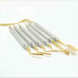 Juego de 6 Instrumentos Dentales de Acero Recubiertos de Titanio, Fuente de Alimentación Manual para Injerto Óseo, Impresión de Alta Calidad, 3 Años de Garantía - Product Image 3