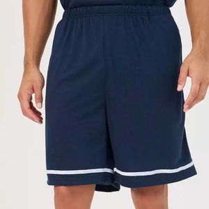 Conjunto Deportivo para Hombre, Camiseta y Pantalones Cortos Azul Marino con Detalles Reflectantes, Ropa Deportiva Transpirable para Entrenamiento de Verano - Product Image 5