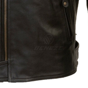 Custom Made Design Your Own Logo Genuine Leather <b>Men</b> Motorbike <b>Jacket</b> Waterproof Motorbike <b>Jacket</b> - Product Image 6