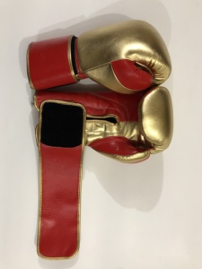Gants de boxe en cuir de vachette personnalisés, gants d'entraînement professionnels, gants de sparring Muay Thai, gants de frappe pour la salle de sport, kickboxing, MMA, fournisseur direct - Product Image 3