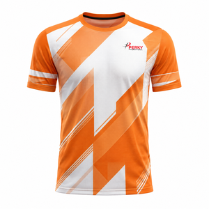 เสื้อฟุตบอลน้ำหนักเบาสำหรับนักกีฬา ดีไซน์แบบพิมพ์ลายเต็มตัว พร้อมคุณสมบัติควบคุมความชื้นและความทนทานยาวนาน - Product Image 1