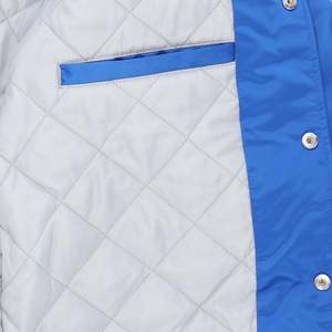Custom Satin Varsity <b>Jacket</b> with Personalized Team Logo Embroidery Premium <b>Baseball</b> <b>Bomber</b> <b>Jacket</b> for Clubs and Schools - Product Image 4