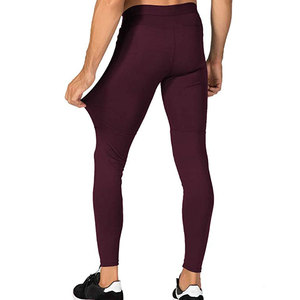 Collants de sport pour hommes à compression, séchage rapide, élastiques, pour l'entraînement, la gym et le fitness - Product Image 2
