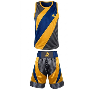 Uniforme de Boxeo de Diseño Profesional para Hombre, Ropa de Artes Marciales, Último Diseño, Uniformes de Boxeo de la Mejor Calidad - Product Image 2