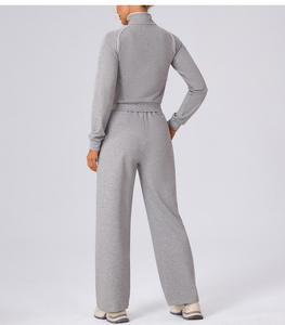 GAF High Quality Women's Lightweight Casual Tracksuit Custom Design Breathable Quick Dry 100% Polyester Solid Color for Winter - Product Image 6