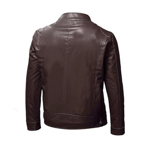 Chaqueta de Cuero de Nuevo Diseño para Hombre, Estilo Moderno, Chaqueta de Cuero Profesional de Alta Calidad al por Mayor para Hombre - Product Image 2