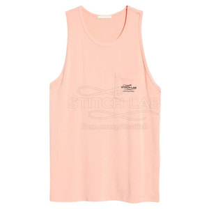 Camiseta sin mangas de último diseño para hombre, estilo relajado, camiseta sin mangas para hombre, ropa deportiva, camiseta sin mangas para hombre para uso en fitness. - Product Image 3