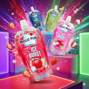 Bebida Mogu Mogu Ice Burst con Sabor a Melón y Cubos de Nata de Coco, Bolsa de 150 ml - Product Image 3