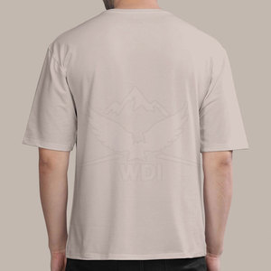Camiseta Gráfica Oversize para Hombre, Tejido Transpirable, Nuevo Estilo 2026, Diseño de Logotipo Personalizado, Superventas, Mejor Precio - Product Image 3