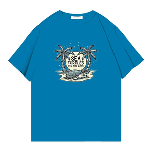T-shirt en coton tricoté de haute qualité pour hommes, 100% coton, broderie personnalisée, manches courtes, impression numérique, col rond, coupe classique - Product Image 3