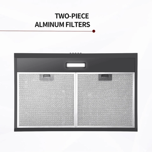 30 U-n-d-e-r C-a-b-i-n-e-t R-a-n-g-e H-o-o-d T-o-p/R-e-a-r V-e-n-t 230C-F-M 3-S-p-e-e-d B-l-a-c-k St-a-i-n-l-e-s-s S-t-e-e-l - Product Image 4