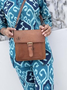 กระเป๋าถือหนังแท้ทำมือสไตล์ตะวันตกสินค้ามาใหม่กระเป๋าลำลองกระเป๋าถือมีสไตล์สำหรับผู้หญิง - Product Image 4