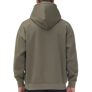 High Quality Fleece Digital Printing 100% Cotton Zipper-Up Hip Hop Style Men Hoodie Wholesale Cheap Price Comfortable - Product Image 3