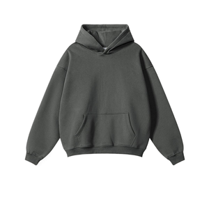 Sweat-shirt à capuche pour homme, pull-over essentiel, matière légère, coupe structurée, style décontracté pour tous les jours, style raffiné, tenue moderne - Product Image 6