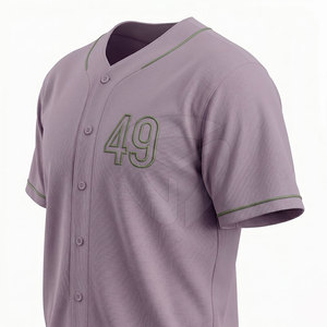 Camiseta de Béisbol Transpirable para Hombre, Ropa Deportiva Ligera, Ideal para Entrenamiento y Práctica en Equipo - Product Image 4