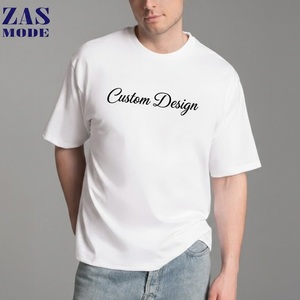 เสื้อยืดคอกลมทรงพอดีตัว ไซส์ใหญ่พิเศษสำหรับผู้ชาย ผ้าฝ้าย 100% ถักทอเป็นมิตรต่อสิ่งแวดล้อม น้ำหนัก 220 กรัม สีพื้น แบบเรียบง่าย สไตล์สตรีทแวร์ รุ่นใหม่ล่าสุด - Product Image 1